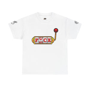 T‑Shirt — Retro Slot Machine "FUCK" Graphic Tee
