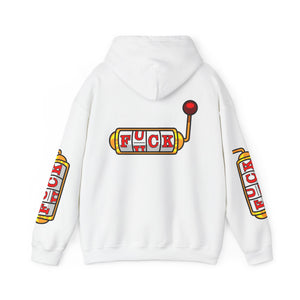 Slot Machine "FUCK" Graphic Hoodie
