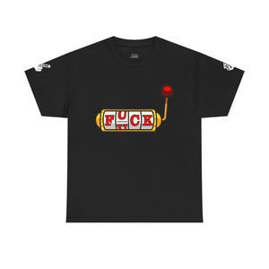 T‑Shirt — Retro Slot Machine "FUCK" Graphic Tee